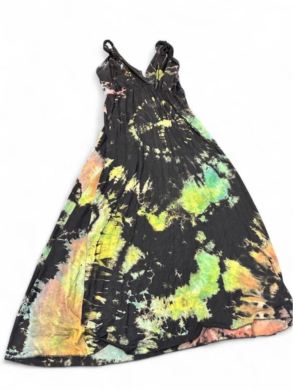 Women's Multi and Black Dress